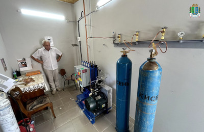 У лікарні Ізмаїла запустили модернізовану кисневу станцію