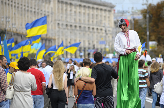 Украина отметила День независимости!