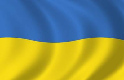 У Кремля пытались развернуть флаг Украины