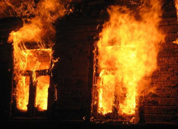 В с. Муравлевка человек сгорел в собственном доме