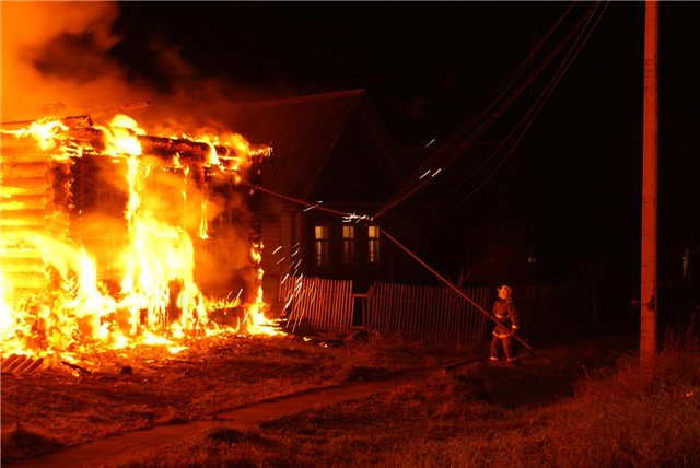 В Вилково сгорел жилой дом